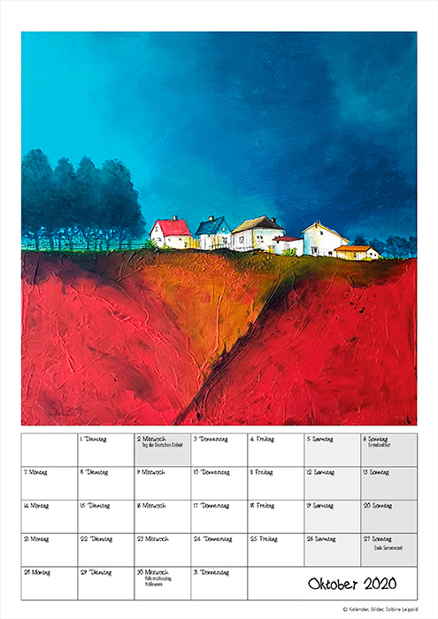 Kunstkalender 2020 Sabine Leipold 10