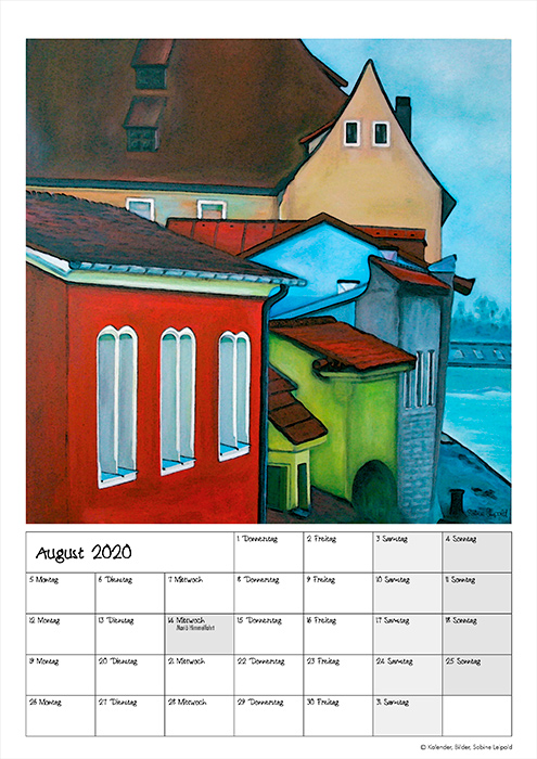 Kunstkalender 2020 Sabine Leipold 8