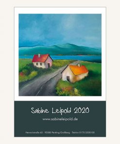 Kunstkalender 2020, Acrylbilder, Sabine Leipold